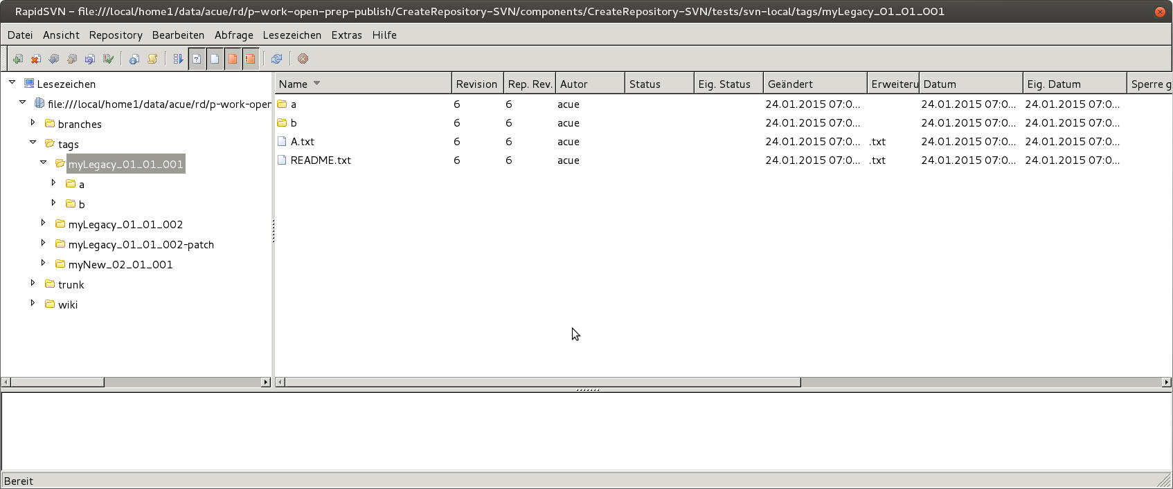 Initial multi-tagged repository